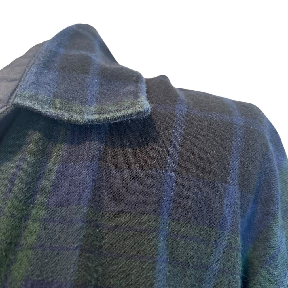 The North Face Button Down Shirt Large Blue Green Plaid Outdoor Hiking Casual - Picture 11 of 16